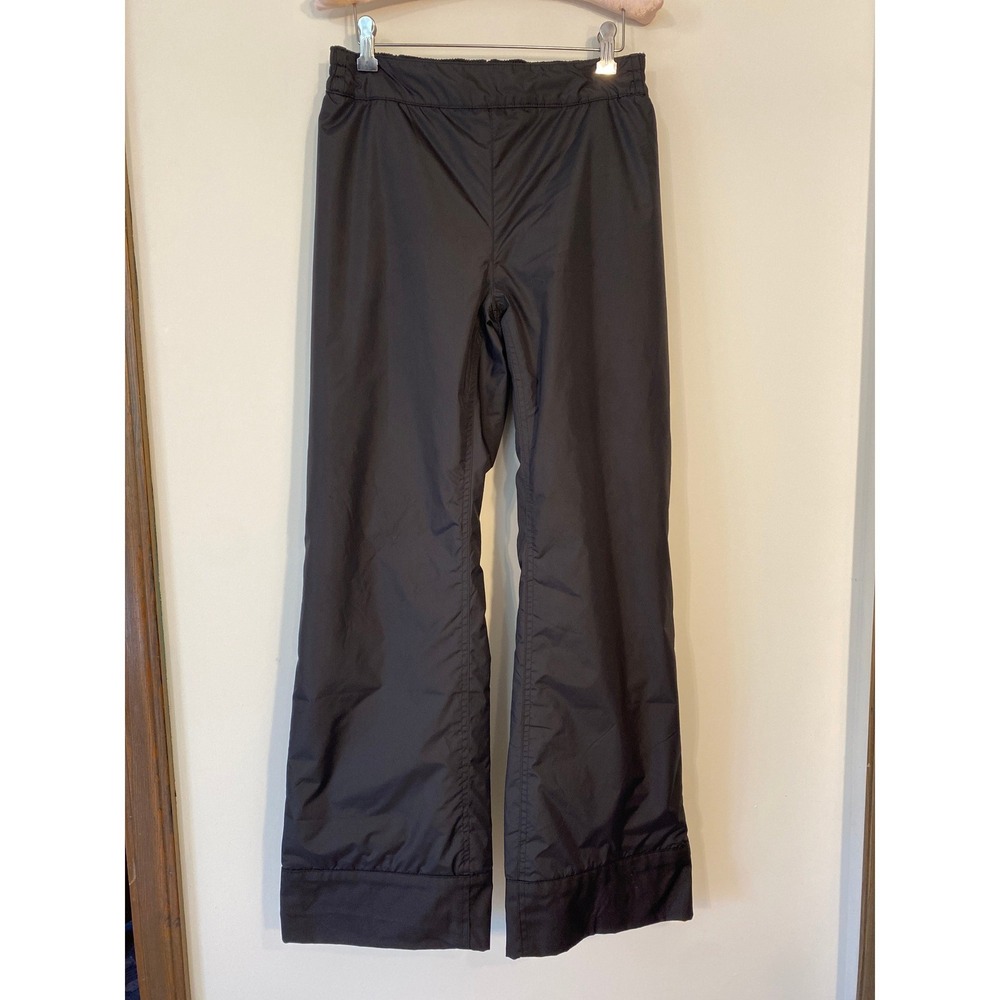 Wedze‎ Decathlon Womens Black Ski Snowboard Pants Elastic Waist Wide Leg Large